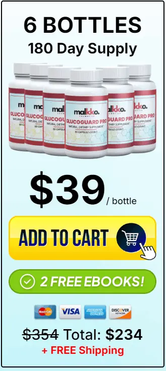 GlucoGuard Pro 6 bottles